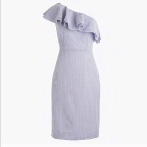 Ruffle Seersucker Dress